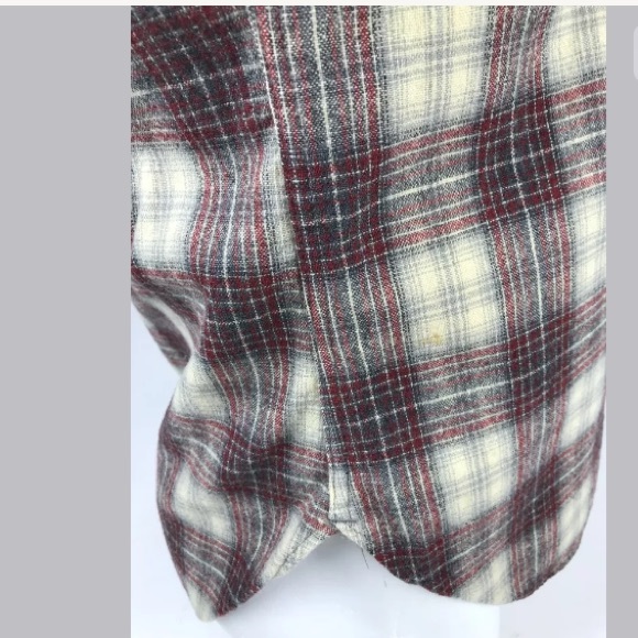 🚨Sold! Vtg 70s Distressed Pendleton Pearl Snap - Picture 4 of 8